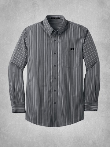 Men's Vertical Stripe Dress Shirt